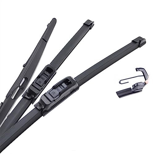 Windshield Windscreen Wiper Blades Front Rear Window Wiper For T&oyota For Yaris MK2 2011 2010 2009 2008 2007 2006 2005 Durable