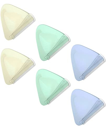 minkissy 1 Satz Trimmmesser Rasiermesser Persönlicher Trimmer Bausatz Gel Elektrischer Trimmer Gestalter Wimperntusche Tönung Entferner Schermaschinen Auge Entfernung Rostfreier Stahl 6st