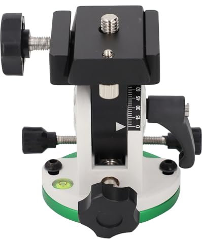 ASHATA Äquatoriale Teleskop Halterung für Skywatcher, Teleskop Vertikaler Bewegungsmontage mit 3/8 Zoll Gewinde, Einstellbare Breitengradbasis für Astrophotographie Astronomie