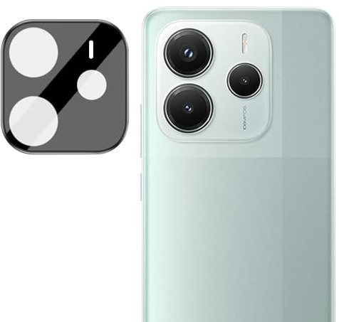 Techsuit Kameraschutzglas für Xiaomi Redmi Note 14 5G Gehärtetes Glas mit 9H Härte, Kristallklar, Kratzfest, Anti Fingerabdruck, Einfache Installation, Full Camera