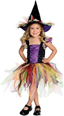 Rubie's Official Halloween Glitter Witch Childs Costume