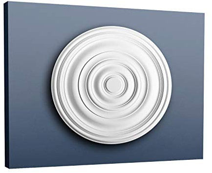 Deckenrosette Stuck Orac Decor R40 LUXXUS Rosette Decken Wand Dekor Element hochwertig stabil | 74,50 cm Durchmesser