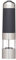 MasterClass Adjustable Electric Salt and Pepper Mill with Light, 22 cm (8.75''), Black/Silver/Transparent