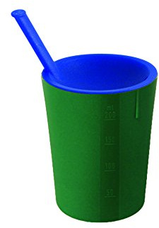 WACA 2541 Trinkhilfe Kunststoffbecher 200 ml Dm 74 mm, Farbe:grün