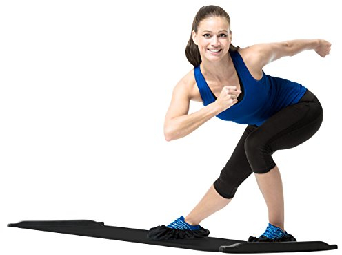 Gymstick Power Slider Board, Ganzkörpertrainer inkl. Übungsanleitung, 180 cm