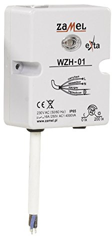 Zamel WZH-01 Dämmerungssensor Lichtsensor Aufputz-Montage Dämmerungsschalter Wasserdicht IP65 230V