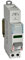 Interrupteur poussoir double fonction + voyant LED vert - contact 1NO - 110V~ à 400V~ - 1 module