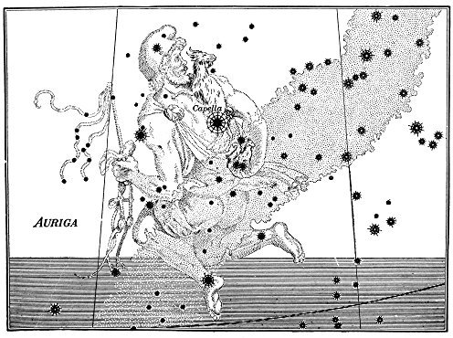 Auriga Constellation, Bayer, 1603 Poster Print by Science Source (24 x 18)