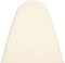 Encasa XO Housse Table à Repasser avec Feutre épaisseur 4 mm - Naturel - Plain Couleurs Cotton, Elastic (Convient à la Norme Medium Boards of 112x34 cm) Réfléchissant à la Chaleur