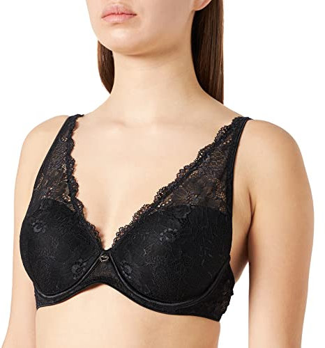 Selene Irina Sujetador con Aros, Opaco, Negro (Negro), 95 (Tamaño del Fabricante:B.95) para Mujer