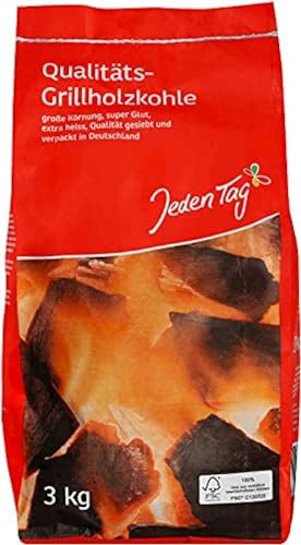 Jeden Tag Grillkohle, 3000 g