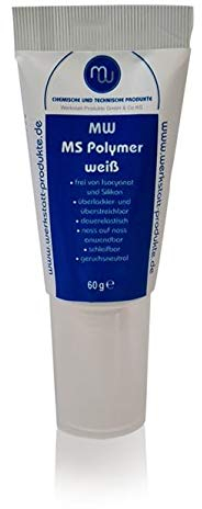 MW MS Polymer Klebstoff zum Dichten, Versiegeln und Kleben in Tube weiß 60g