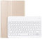 ZOMUN Housse de clavier pour Huawei MediaPad M5 10.8 & Huawei MediaPad M5 Pro 10.8, clavier sans fil Bluetooth & étui en cuir synthétique & touches rondes