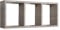 MODULARREDO | TRISTANO Mensola da Muro, Libreria Sospesa, Libreria da Parete, Scaffale da Parete, Rovere Moka, 70x30 p15.5 cm, Kit Tasselli Inclusi - Made in Italy