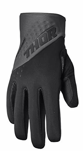 Thor Spectrum Cold Handschuhe Offroad MTB Enduro Motocross MX Gloves schwarz grau L - Enduro Offroad Cross Downhill MTB Gloves