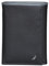 Nautica Herren Pop J-Class Trifold Wallet Geldbörse, schwarz/grau, Einheitsgröße