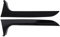 Doo Engy Heckspoiler Spoiler Flaps Heckscheibe Seitenspoiler Spoilerlippe schwarz für A6 C7 4G 2012-2018