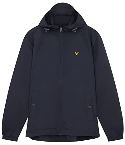 Lyle & Scott Veste décontractée pour homme - Veste zippée à capuche dans les tailles XS à XXL - Une veste à capuche légère pour un look confortable par tous les temps, Z271 Dark Navy, XXXXL
