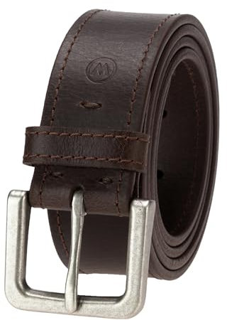 Wrangler Herren Ledergürtel Country Casual Jeden Tag Gürtel für Jeans, Braun, 42 (waist 39-40)