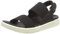 Hush Puppies Damen Selina Sandale, Schwarz, 39 EU