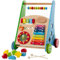 Rijoka Lauflernwagen aus Holz – Laufwagen für Babys - 38x32x46cm - Multicolor