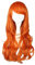 Wig Anime Cosplay Anime-Perücke One Piece Cosplay Nami-Perücke, orangefarbene Perücke, Kostüm-Halloween-Perücke, for Halloween, Kostümparty, Anime-Show, Cosplay-Event, Konzerte (Größe: lang) ( Size :