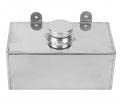 Lave Glace,Bouteille de Lave-glace, Bouteille de Réservoir de Lave-glace en Aluminium Universel 2L Réservoir de Pulvérisation de Refroidisseur Intermédiaire Poli pour Voiture