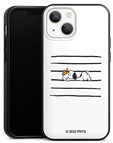 Organic Case Bio Hülle Nachhaltige Handyhülle kompatibel mit Apple iPhone 13 Mini Snoopy Peanuts Hund
