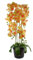 Leaf Design UK Realistic Artificial Orchid Flower Display in Pot, 110cm