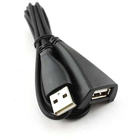 Navna USB Cable For USB 2.0 Extension Cable Female To Male USB Receiver Extension Line USB Dongle Extender Cord USB Extender For Wireless Mouse And Keyboard Replacement USB Receiver Cable