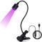 ZEYACHAN 5W Lampe à Ongles Ultraviolet, pose Americaine avec Clip,Lampe UV Sèche Ongles Pour Colles Ongles en gel,Faux Ongles,Builder Gel,Vernis à Ongles