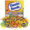 Evelay Pack of 400 Thick Elastic Bands Assorted Sizes and Mixed Colours Perfect for Home Office School Arts & Crafts