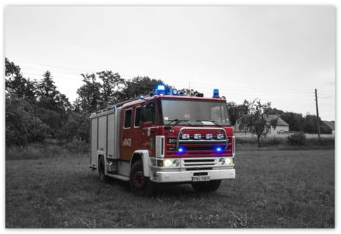 Vlies Premium Vlies Tapete 200x135cm Feuerwehrauto No.H10233M_TV1AL