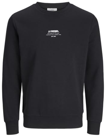 JJ Rebel Herren Jreblino Sweat Crew Neck Sweatshirt (1er Pack)