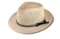 TIRABASSO - Hut Panama Montecristi klasse 9 Handgewebt in Ecuador - Beige, 56