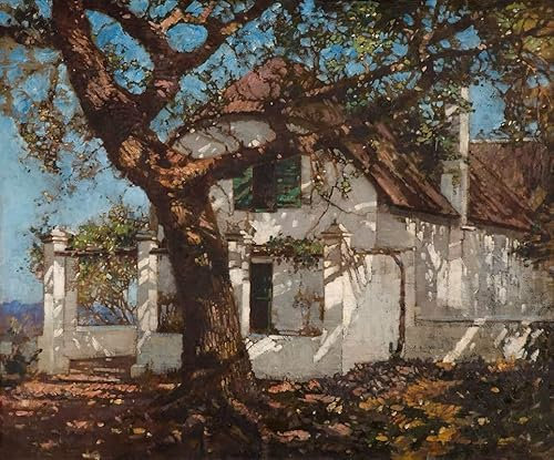 IPLUPJDY Vintage Leinwand Wandkunst Kunst Gemälde WandgemäLde Welgelegen bei groote schur von robert gwelo goodman Leinwand Malerei Poster für Heimdekoration 60x90cm