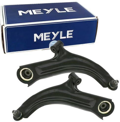 2x Meyle Querlenker + Traggelenk vorne li+re | 16-16 050 0022 + 16-16 050 0024 Kompatibel mit Clio III (BR0/1, CR0/1),Clio III Grandtour (KR0/1_),Modus / Grand Modus (F/JP0