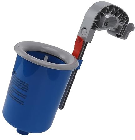 HOKZYHOUSE Accessori per Piscina, Skimmer per Superficie per Piscina Fuori Terra, Skimmer Automatico per Superficie per Piscina Blu con Montaggio a Parete per la Pulizia della