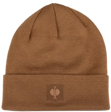 Engelbert Strauss Unisex - Erwachsene Strickmütze e.s.Iconic, Farbe:mandelbraun, Größe:L/XL