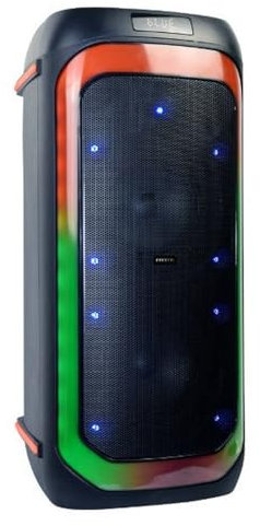 INFINITON Altavoz Portatil Party EQ09, 90W, Bluetooth, Subwoofer, Micrófono con Cable Incluido, Control Remoto Incorporado, Radio FM