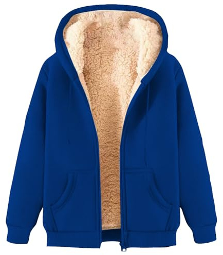 Yolimok Mens Fleece Jackets Full Zip,Cardigans For Men Uk Zip Up Hoodie With Hood Sherpa Fleece Jackets Men Fleece Hoodie Long Sleeve Windproof Warm Tops Thick Coats With Pockets Outerwear