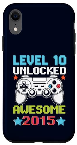 Fantastisch seit dem 10. Geburtstag von Level 10 Unlocked Gaming im Jahr 2015 Hülle für iPhone XR