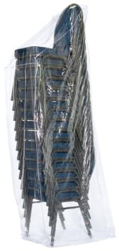 Schutzhülle für Stapelstühle, Hülle für Stühle, Abdeckhaube für Stapelstühle