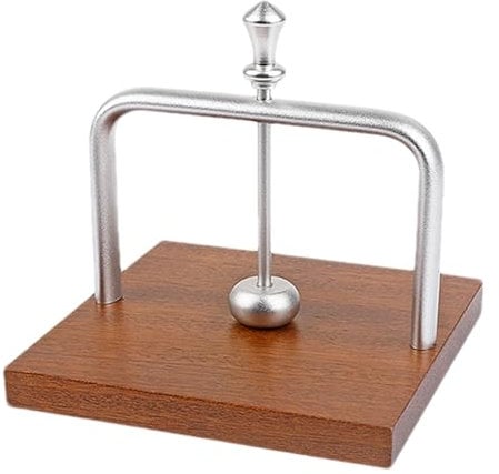 Wood Napkin Dispenser - Metal Arm Holder, Vintage Cocktail Tray | Rustic Tabletop Accessory Managing Tissue Sheets, Elegant Serving Station Complementing Decor for Home, Kitchen, Cafes