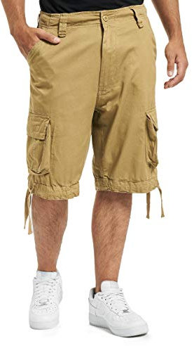 Brandit Herren Urban Legend Shorts Cargos, Beige, XXL