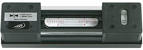 HELIOS-PREISSER 0550022 Maschinen-Richtwaage mit prismatischer Sohle, 200 mm