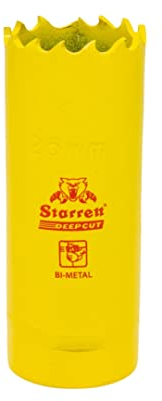 Starrett Bi métal Deep Cut Scie cloche, 25 mm, dch0100