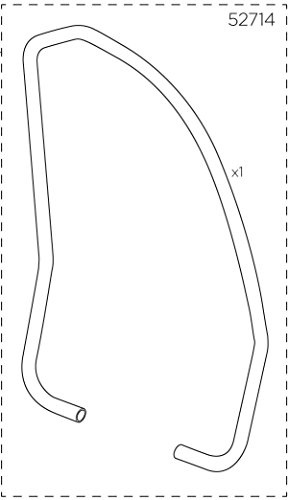 THULE Side Frame Tube R 9171 Halterungen, Sport, Mehrfarbig (Mehrfarbig), einfarbig