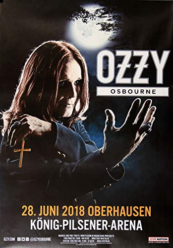 Ozzy Osbourne - No More Tours 2, Oberhausen 2019 » Konzertplakat/Premium Poster | Live Konzert Veranstaltung | DIN A1 «