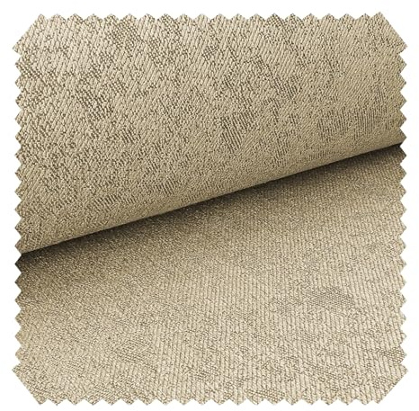 novely® KAMEN Abverkauf | Melange Polsterstoff Schimmer Möbelstoff 1 lfm | Farbe: 05 Sand Braun